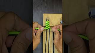 bracelet tutorial  Double Fishtail paracord bracelet [upl. by Pippas]