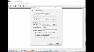 Comunicación serial RS232 con Hyperterminal [upl. by Rehotsirhc]