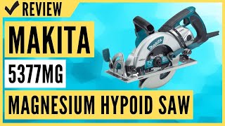 Makita 5377MG 714quot Magnesium Hypoid Saw Review [upl. by Halas]