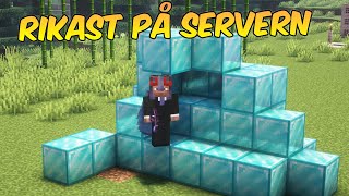 ÄR JAG RIKAST PÅ SERVERN  MINECRAFT LETS PLAY  S8E36 [upl. by Petronilla]