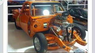 Chevy C10 Custom 871 Blown BBC 1st move [upl. by Favin]