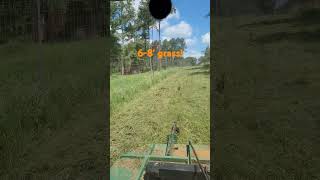 Can an MX6000 run a 10 bushhog kubota tractor [upl. by Luwana]