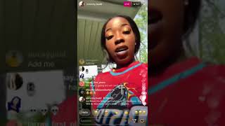 ROCKY BADD GOES OFF IN IG LIVE CALLS ANOTHER RAPPER A COKE HEAD [upl. by Eydie]