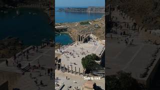 Rodos 2024  Lindos Akropol rodos akropolis greece travel nature drone [upl. by Jo-Ann]