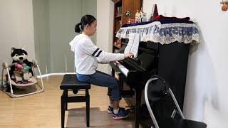 Xitong Wang  AMEB Grade 6 Piano Video Repertoire Exam A 12112021 [upl. by Valma]