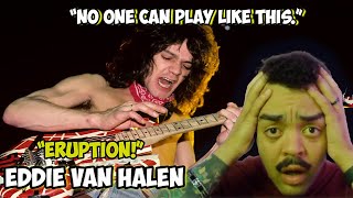 HOW CAN HE PLAY LIKE THIS  quotEruptionquot Eddie Van Halen Reaction [upl. by Ahtaela918]