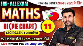 Data Interpretation Pie Chart Maths  For All Exam 2024  Pie Chart Maths  Maths Tricks  11 [upl. by Osman]