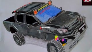 Isuzu babs monster truck realistic drawing  Luxen Sunny [upl. by Dolores]