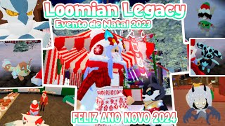 LOOMIAN LEGACY Evento de Natal 2023 ROBLOXFELIZ ANO NOVO 2024🎆🎄 [upl. by Anyl]