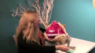 Pink Lining Diaper Bag Review [upl. by Nolita787]