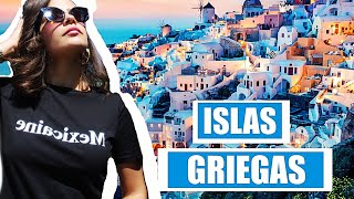 ¿CUANTO CUESTA IR A LAS ISLAS GRIEGAS 💙Una Mexicana en Paris [upl. by Bj]