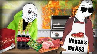 WOJAK DOOMER ENJOYS A BBQ WITH HIS BOOMER DAD [upl. by Eimyaj330]