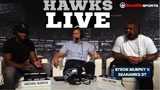 Why Seahawks rookie Byron Murphy II believes the Hawks will shock people on HawksLive [upl. by Suiramad]