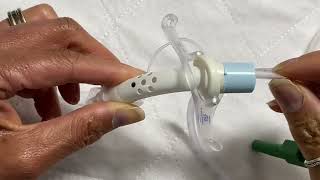 Tracoe tracheostomy tube w inner cannula [upl. by Oehsen711]