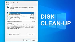 How to open the Disk Cleanup in Windows through CMD command line instead of searching for it [upl. by Yrrej912]