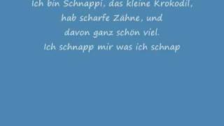 Schnappi with lyricsflv [upl. by Ahsieuqal]