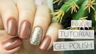 How to Apply Gel Polish on Natural Nails  Education for Beginner [upl. by Ramilahs]