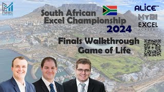 South African Excel Championship Finals Round 2 walkthrough [upl. by Analem]