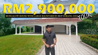 Subang Jaya  RM2900000  Bungalow House with Massive Backyard [upl. by Kyl48]