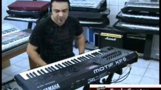 YAMAHA MOTIF XF6 DEMO NA TECLACENTER [upl. by Aiksa564]