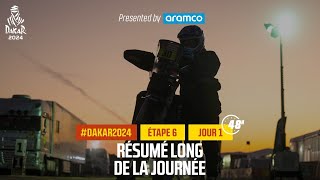 Le résumé de lÉtape 6 présenté par Aramco  Dakar2024 [upl. by Airdua491]