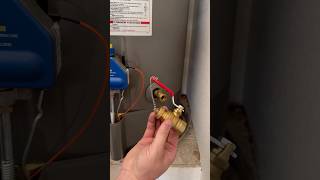 Water Heater Drain Valve Replacement [upl. by Nauqel]