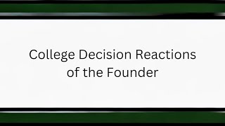 2025 College Decision Reactions HARVARD PENN DUKE USC more [upl. by Liagaba]