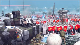 CAN MODERN MILITARY WIN MEDIEVAL ARMY YEAR 1042 vs 2022 vs 2142 [upl. by Anurb]