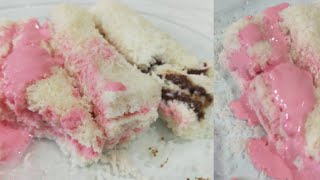 coconut bread sweet creamy andMilky cake recipe special Rabi ulNoor Shareef by foodie gawadar amp [upl. by Ehudd]