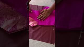 Lining blouse cutting and stitching full video shorts blousedesign tailoringvideos stitching [upl. by Eelarbed]