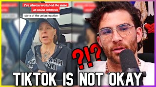 WHAT IS HAPPENING ON TIKTOK  HasanAbi Reacts [upl. by Carley222]