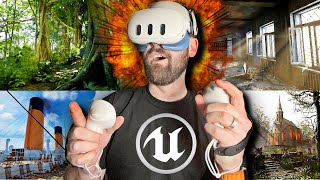 The Best VR Graphics Youve EVER SEEN  Mind Blowing UEVR Experiences Quest 3 [upl. by Froh]