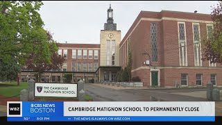 Cambridge Matignon School to close permanently at end of academic year [upl. by Ayor576]