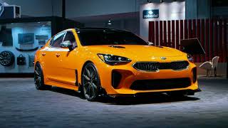 Airdesign USAs Accessory Kit for the New Kia Stinger LA Auto Show [upl. by Atiuqehs]