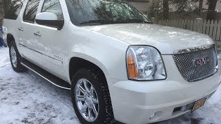 2014 GMC Yukon XL Denali Review Startup Exhaust [upl. by Pasco674]