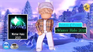 🎁 COMO GANAR EL NUEVO HALO DE INVIERNO 2021 EN ROYALE HIGH 👑 3 RESPUESTAS GANADORAS ⛲  Roblox [upl. by Bel]