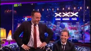 BGMT First Semifinal  Ant amp Dec Chat  Ferrero Rocher Challenge [upl. by Nimrak]