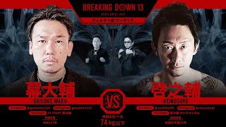 【Breaking Down13試合決定】オーディション当日映像 [upl. by Davidde322]