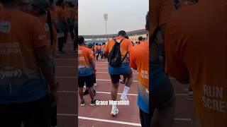 Grace global cancer marathon at Hyderabad run nikealphafly hyderabad [upl. by Aciretahs]