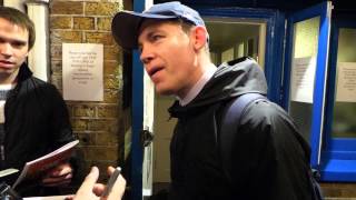 Lee Evans signing autographs [upl. by Iaht]