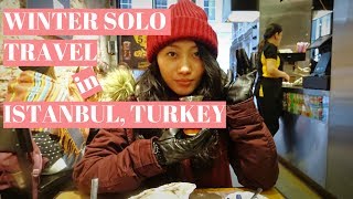 WINTER SOLO TRAVEL GUIDE IN ISTANBUL TURKEY [upl. by Baldridge]