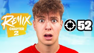 Clix BREAKS OG Fortnite KILL RECORD 52 KILLS [upl. by Axel]