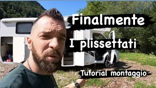 Tutorial montaggio oscuranti camper fai da te [upl. by Adda]