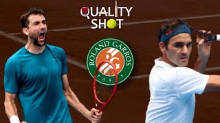 🎾FEDERER vs CILIC  French Open 2021  LIVE Tennis PlaybyPlay Stream  Roland Garros Livestream [upl. by Ezra459]