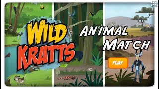 Wild Kratts  Animal Match  PBS Kids Games [upl. by Onivag]