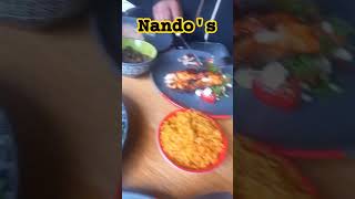 Nandos barbershan19 food music foodie nandos music travel goodvibes [upl. by Rem546]