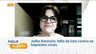 Julho Amarelo Mês de luta contra as hepatites virais [upl. by Lexi]