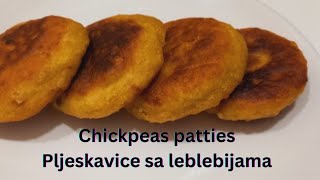 Preukusne pljeskavice od LEBLEBIJA koje morate hitno pravit❗️❗️❗️Delicious chickpea patties recipe [upl. by Neelhtac]