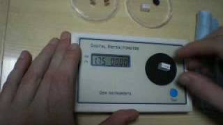 Digital Gemstone Refractometer Gem Testing [upl. by Yekram]