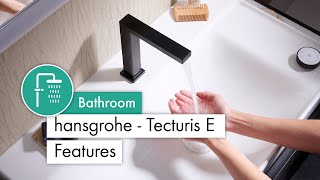 hansgrohe  Tecturis E Features [upl. by Vlada]